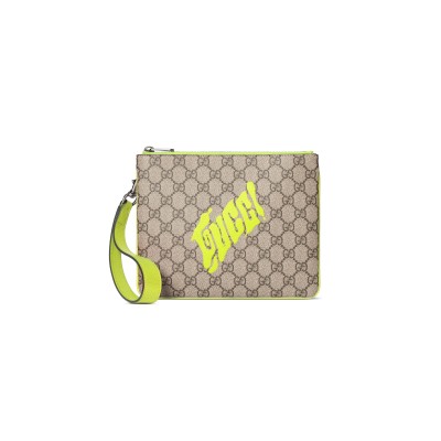 GUCCI SMALL POUCH WITH PRINT 838753FAEQD9773 (23*17*1.5cm)